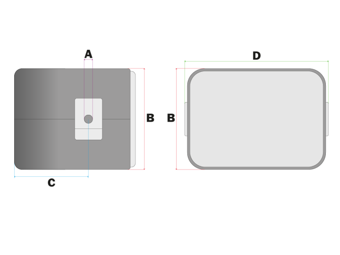Scheinwerfer Eckig 150mm Nachbau Klär Glas A-Qualität